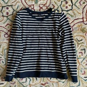 Land’s End size M black and white